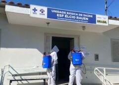 Siderópolis: unidades de saúde passam por sanitinização; um dos locais está fechado