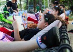 Corredores viram cenário literário em projeto com alunos no Colégio Unesc