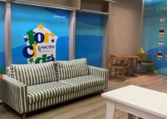 Troca de figurinhas da Copa tem espaço especial no Nações Shopping em Criciúma