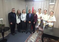 Prefeita de Urussanga convida deputados para a 22ª Festa do Vinho