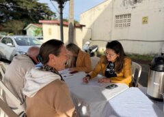 Morro Estevão recebe vereadores de Criciúma em ação que vai percorrer a cidade