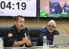 Defesa Civil apresenta balanço na Câmara de Criciúma e chama atenção para áreas de risco