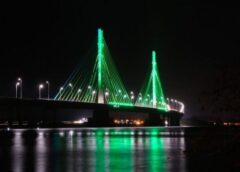 Ponte Anita Garibaldi é fechada temporariamente na BR-101 em Laguna