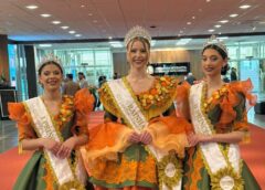 Da renda ao crochê, vestidos da corte da CocalFest ganham destaque pelos detalhes