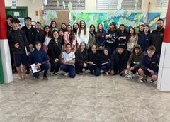Blitz leva educação sobre consumo consciente de energia a estudantes da área da Cooperaliança