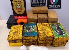 Polícia Civil deflagra operação contra o tráfico de drogas no Sul do Estado