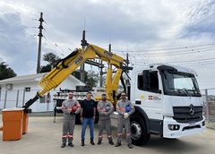 Coopercocal reforça trabalho de campo com chegada de novo caminhão