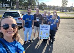AMA Criciúma promove pedágio solidário para arrecadar recursos